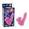 Glow-in-the-dark Double Trouble With Vibrating Teaser Glow Kiss