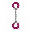  Beginner`s Legcuffs Furry Pink SH-OU007PNK
