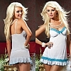 Коротенькая беби-долл STM-9488white S / M Коротенькая беби-долл STM-9488white S / M