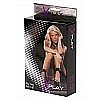  X-PLAY LOVE CHAIN ANKLE CUFFS BLACK 2073XP