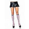        Mustache Knee Socks Pink OS LA5597pink