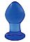 Анальная пробка Crystal Small, Синий