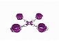 Комплект для бандажа Hand And Legcuffs Purple SH-OU050PUR