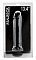 Чёрный фаллоимитатор-гигант Realistic Cock 13,4 Inch No Scrotum - 34 см.