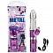 Заряжаемый от USB фиолетовый вибромассажер PRINCESS JEWELS 0697-14 BX SE
