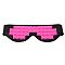 Маска на глаза See No Evil Blindfold (Picobong), Вишневый