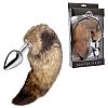       Master Series Untamed Fox Tail Anal Plug - 9 .