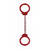 Красные оковы на ноги Pleasure Legcuffs Красные оковы на ноги Pleasure Legcuffs