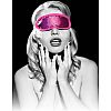 Розовая маска на глаза Satin Blindfold Розовая маска на глаза Satin Blindfold