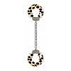 Кандалы с леопардовым мехом Furry Ankle Cuffs Кандалы с леопардовым мехом Furry Ankle Cuffs
