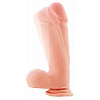 Фаллоимитатор на присоске гнущийся телесный, 18 см Фаллоимитатор на присоске гнущийся телесный, 18 см