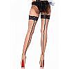 Backseam Fishnet Stay Ups - Leg Avenue, One Size, 