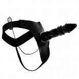    Black Magic Vibrating Strap-On 
    ,         .