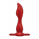  Extra Treasure - strap on with double  SH-OU059RED 
       .