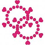 <strong>Розовые открытые пестисы  Круги и сердца </strong> <br />
Розовые открытые пестисы "Круги и сердца". <div class="charTableblock"> </div> Розовые открытые пестисы  Круги и сердца  
Розовые открытые пестисы "Круги и сердца".