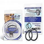 <strong>Двойное эрекционное кольцо на пенис и мошонку</strong> <br />
Два эрекционных кольца соединенные ремешком из искусственной кожи. <div class="charTableblock"><div><span>Материал</span>: металл</div><div><span>Цвет</span>: другой</div><div><span>Наличие вибрации</span>: без вибрации</div><div><span>Тип</span>: кольцо</div></div> Двойное эрекционное кольцо на пенис и мошонку
Два эрекционных кольца соединенные ремешком из искусственной кожи.