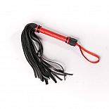 <strong>Многохвотая черная плеть с красной рукоятью - 40 см.</strong> <br />
Гладкая плеть (флоггер) изготовлена из натуральной кожи. <div class="charTableblock"><div><span>Материал</span>: кожа</div><div><span>Производитель</span>: Sitabella, Россия</div><div><span>Длина, см</span>: 40.00</div></div> Многохвотая черная плеть с красной рукоятью - 40 см.
Гладкая плеть (флоггер) изготовлена из натуральной кожи.