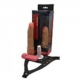 <strong>Страпон с телесной насадкой-фаллосом и выносным пультом управления вибрацией - 19,3 см.</strong> <br />
При одном лишь взгляде на фаллоимитатор сразу же нарастает возбуждение. <div class="charTableblock"><div><span>Длина, см</span>: 19.3</div><div><span>Диаметр, см</span>: 3.5</div><div><span>Длина, см</span>: 17-20</div><div><span>Диаметр, см</span>: 3</div><div><span>Материал</span>: ПВХ (PVC)</div><div><span>Цвет</span>: телесный</div><div><span>Особенности</span>: комплект; vac-u-lock; с вибрацией</div></div> Страпон с телесной насадкой-фаллосом и выносным пультом управления вибрацией - 19,3 см.
При одном лишь взгляде на фаллоимитатор сразу же нарастает возбуждение.