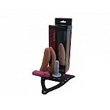 <strong>Телесный страпон Харнесс: двойная вибронасадка и трусики с плугом - 15 см.</strong> <br />
Это идеальный вариант для двойных проникновений. <div class="charTableblock"><div><span>Длина, см</span>: 15</div><div><span>Диаметр, см</span>: 4</div><div><span>Длина, см</span>: 13-16</div><div><span>Диаметр, см</span>: 4</div><div><span>Материал</span>: ПВХ (PVC)</div><div><span>Цвет</span>: телесный</div><div><span>Особенности</span>: комплект; vac-u-lock; двухголовый; с вибрацией</div></div> Телесный страпон Харнесс: двойная вибронасадка и трусики с плугом - 15 см.
Это идеальный вариант для двойных проникновений.