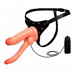 <strong>Страпон с вибрацией BW-022029</strong> <br />
Телесный страпон на ремнях для любителей двойного проникновения. <div class="charTableblock"><div><span>Длина, см</span>: 15</div><div><span>Диаметр, см</span>: 3.6</div><div><span>Длина, см</span>: 13-16</div><div><span>Диаметр, см</span>: 3</div><div><span>Материал</span>: TPE / TPR</div><div><span>Цвет</span>: телесный</div><div><span>Особенности</span>: комплект; двухголовый; с вибрацией</div><div><span>Производитель</span>: Baile, Китай</div></div> Страпон с вибрацией BW-022029
Телесный страпон на ремнях для любителей двойного проникновения.