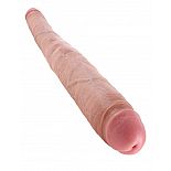 <strong>Двусторонний дилдо TAPERED DOUBLE DILDO - 40,6 см.</strong> <br />
Фаллоимитатор двухсторонний 16 TAPERED DOUBLE DILDO из коллекции KING COCK выполненный из высококачественного материала . <div class="charTableblock"><div><span>Длина, см</span>: 40.6</div><div><span>Диаметр, см</span>: 4.3</div><div><span>Материал</span>: ПВХ (PVC)</div><div><span>Цвет</span>: телесный</div><div><span>Особенности</span>: двухголовый; без мошонки</div><div><span>Длина, см</span>: 25 и более</div><div><span>Диаметр, см</span>: 4</div><div><span>Производитель</span>: PipeDream, США</div></div> Двусторонний дилдо TAPERED DOUBLE DILDO - 40,6 см.
Фаллоимитатор двухсторонний 16 TAPERED DOUBLE DILDO из коллекции KING COCK выполненный из высококачественного материала .