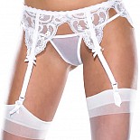 <strong>Кружевной пояс для чулок белый 407white OS CQ</strong> <br />
Кружевной пояс для чулок украшен атласным бантиком. <div class="charTableblock"><div><span>Размер</span>: XS (40-42); S (42-44); M (44-46); L (46-48)</div><div><span>Цвет</span>: белый</div></div> Кружевной пояс для чулок белый 407white OS CQ
Кружевной пояс для чулок украшен атласным бантиком.