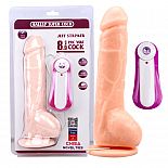 <strong>Вибратор с мошонкой и ярко выраженной головкой Jeff Stryker - 22,8 см.</strong> <br />
Реалистичный вибратор с мошонкой ,на присоске ,с выносным пультом. <div class="charTableblock"><div><span>Длина, см</span>: 22.80</div><div><span>Диаметр, см</span>: 4.50</div><div><span>Материал</span>: TPE / TPR</div><div><span>Длина, см</span>: 21-24</div><div><span>Диаметр, см</span>: 4</div><div><span>Производитель</span>: Chisa, Китай</div></div> Вибратор с мошонкой и ярко выраженной головкой Jeff Stryker - 22,8 см.
Реалистичный вибратор с мошонкой ,на присоске ,с выносным пультом.