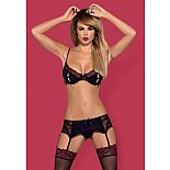 <strong>Комплект Musca с пикантными разрезами на лифе</strong> <br />
Эротический комплект, который, вероятно, не оставит мужчину равнодушным. <div class="charTableblock"><div><span>Размер</span>: L (46-48); XL (48-50)</div><div><span>Цвет</span>: черный</div><div><span>Производитель</span>: Obsessive, Польша</div><div><span>В наличии</span>: L-XL, черный</div></div> Комплект Musca с пикантными разрезами на лифе
Эротический комплект, который, вероятно, не оставит мужчину равнодушным.