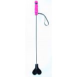 <strong>Лаковый стек с розовой меховой ручкой - 64 см.</strong> <br />
Стек сделан из прочного сердечника с оплеткой из меха. <div class="charTableblock"><div><span>Материал</span>: кожа</div><div><span>Производитель</span>: БДСМ арсенал, Россия</div><div><span>Длина, см</span>: 64.00</div></div> Лаковый стек с розовой меховой ручкой - 64 см. 
Стек сделан из прочного сердечника с оплеткой из меха.