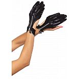 �������� � ��������� WET LOOK ZIPPER GLOVES 
�������� � ������� � �� ������� �� Leg Avenue. ��������� �� ��������� � wet-��������.