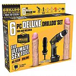 - DELUXE DRILLDO SET 6 PIECE 
       6 .