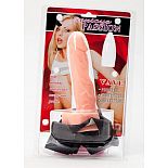 <strong>Телесный страпон с мошонкой и вибрацией - 16 см.</strong> <br />
Страпон с выносным пультом управления вибрацией. <div class="charTableblock"><div><span>Длина, см</span>: 16.00</div><div><span>Диаметр, см</span>: 4.50</div><div><span>Длина, см</span>: 13-16</div><div><span>Диаметр, см</span>: 4</div><div><span>Материал</span>: ПВХ (PVC)</div><div><span>Цвет</span>: телесный</div><div><span>Особенности</span>: комплект; с вибрацией</div></div> Телесный страпон с мошонкой и вибрацией - 16 см.
Страпон с выносным пультом управления вибрацией.