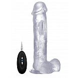  - Vibrating Realistic Cock 11  With Scrotum - 29,5 . 
 - Vibrating Realistic Cock 11  With Scrotum.
