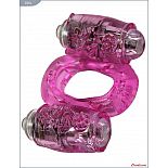 <strong>Эрекционное кольцо с 2 виброэлементами</strong> <br />
Кольцо с 2 вибраторами, водонепроницаемое, EROTICON^ Vibro Ring. <div class="charTableblock"> </div> Эрекционное кольцо с 2 виброэлементами 
Кольцо с 2 вибраторами, водонепроницаемое, EROTICON^ Vibro Ring.