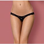 <strong>Соблазнительные трусики-тонг с бантиком и подвеской</strong> <br />
Соблазнительные трусики-тонг с бантиком и подвеской. <div class="charTableblock"><div><span>Размер</span>: L (46-48); XL (48-50)</div><div><span>Цвет</span>: черный</div><div><span>Производитель</span>: Obsessive, Польша</div><div><span>В наличии</span>: L-XL, черный</div></div> Соблазнительные трусики-тонг с бантиком и подвеской
Соблазнительные трусики-тонг с бантиком и подвеской.