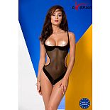 <strong>Откровенное боди Rebecca с полуоткрытым лифом</strong> <br />
Откровенное боди Rebecca с полуоткрытым лифом. <div class="charTableblock"><div><span>Размер</span>: S (42-44); M (44-46); L (46-48); XL (48-50)</div><div><span>Цвет</span>: черный</div><div><span>Производитель</span>: Avanua, Польша</div><div><span>В наличии</span>: S-M, черный; L-XL, черный</div></div> Откровенное боди Rebecca с полуоткрытым лифом
Откровенное боди Rebecca с полуоткрытым лифом.