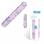   PURPLE ROSE NUBBY GLAS-94 
      -  - .