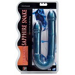 <strong>Двойной бирюзовый фаллос "Змея" (Dream Toys 20249)</strong> <br />
Юркие змейки могут заползать даже в самые узенькие норки. В этом легко убедиться, используя этот двусторонний фаллоимитатор «Змея». Каждая из его двух силиконовых головок с легкостью войдет в тугой анус или вагину и, непрестанно двигаясь, подарит женщине немало приятных минут. Двойной бирюзовый фаллос "Змея" (Dream Toys 20249)
Юркие змейки могут заползать даже в самые узенькие норки. В этом легко убедиться, используя этот двусторонний фаллоимитатор «Змея». Каждая из его двух силиконовых головок с легкостью войдет в тугой анус или вагину и, непрестанно двигаясь, подарит женщине немало приятных минут.