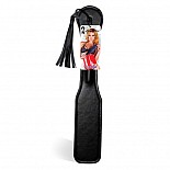 <strong>Пэдл черного цвета с кисточкой LUX FETISH LF1519</strong> <br />
Черный тонкий пэдл-шлепалка для эротических игр! Длина жесткой шлепалки 31 см вместе с рукоятью, ширина ударной части 5,5 см. Пэдл черного цвета с кисточкой LUX FETISH LF1519
Черный тонкий пэдл-шлепалка для эротических игр! Длина жесткой шлепалки 31 см вместе с рукоятью, ширина ударной части 5,5 см.