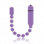 Booty Beads 2 PowerBullet Lavender 
Feel the vibration all the way through!
 Bends in any and every direction! Feel the vibrations tip to tip.