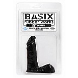 <strong>Фаллоимитатор черный BASIX 5"</strong> <br />
Чёрный фаллоимитатор небольшого размера на плоском основании из резины. Фаллоимитатор черный BASIX 5"
Чёрный фаллоимитатор небольшого размера на плоском основании из резины.