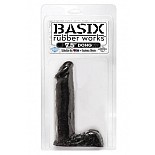 <strong>Фаллоимитатор черный BASIX 7,5"</strong> <br />
Прямой фаллоимитатор из чёрного упругого материала TPR с рельефной мошонкой. Фаллоимитатор черный BASIX 7,5"
Прямой фаллоимитатор из чёрного упругого материала TPR с рельефной мошонкой.