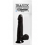 <strong>Фаллоимитатор на присоске черный BASIX 7,5"</strong> <br />
Фаллоимитатор чёрного цвета реалистичного вида на присоске с мошонкой. Фаллоимитатор на присоске черный BASIX 7,5"
Фаллоимитатор чёрного цвета реалистичного вида на присоске с мошонкой.