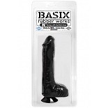 <strong>Фаллоимитатор на присоске черный BASIX 8"</strong> <br />
Фаллоимитатор чёрного цвета реалистичного вида на присоске с мошонкой. Фаллоимитатор на присоске черный BASIX 8"
Фаллоимитатор чёрного цвета реалистичного вида на присоске с мошонкой.