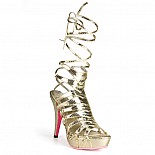 <strong>Золотистые босоножки из искусственной змеиной кожи SNAKE STYLE HFW-005-37</strong> <br />
Золотистые красивые босоножки из искусственной змеиной кожи прекрасно подойдут к красивым платьям, шортикам и расклешенным юбкам! Босоножки с длинными шнурками из полосочек искусственной кожи, которые можно по разному распределять по ноге, добиваясь разных образов! Высота платформы 3,5 см, высота каблука 12,5 см. Золотистые босоножки из искусственной змеиной кожи SNAKE STYLE HFW-005-37
Золотистые красивые босоножки из искусственной змеиной кожи прекрасно подойдут к красивым платьям, шортикам и расклешенным юбкам! Босоножки с длинными шнурками из полосочек искусственной кожи, которые можно по разному распределять по ноге, добиваясь разных образов! Высота платформы 3,5 см, высота каблука 12,5 см.