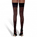 <strong>Черные чулки с рисунком DIAMOND GIRL HU61155-115BK</strong> <br />
Черные чулки на широкой плотной простой резинке. Черные чулки с рисунком DIAMOND GIRL HU61155-115BK
Черные чулки на широкой плотной простой резинке.