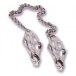 <strong>Металлические клипсы на грудь 2081-01BXDJ</strong> <br />
Металлические клипсы с прорезиновыми подушечками для более нежного использования, длинна цепочки между клипсами составляет 30см. <div class="charTableblock"> </div> Металлические клипсы на грудь 2081-01BXDJ
Металлические клипсы с прорезиновыми подушечками для более нежного использования, длинна цепочки между клипсами составляет 30см.