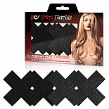 <strong>Черные пэстисы-кресты однотонный и с рисунком CLASSIC BLACK EF-PS10</strong> <br />
Больше никаких неудобств и неудобного белья, когда одеваешь сексуальные платья и топы, например, на романтическое свидание! Добавьте сексуальности своему имиджу! Новые соблазнительные платья и топы без бретелей, красивое декольте - все может быть в Вашем новом стиле, и Вы можете не бояться, что будет открыто слишком много! Две пары черных пэстисов в форме крестов - первая пара покрыта гладким сатином, вторая пара - с рисунком под змеиную кожу. Черные пэстисы-кресты однотонный и с рисунком CLASSIC BLACK EF-PS10
Больше никаких неудобств и неудобного белья, когда одеваешь сексуальные платья и топы, например, на романтическое свидание! Добавьте сексуальности своему имиджу! Новые соблазнительные платья и топы без бретелей, красивое декольте - все может быть в Вашем новом стиле, и Вы можете не бояться, что будет открыто слишком много! Две пары черных пэстисов в форме крестов - первая пара покрыта гладким сатином, вторая пара - с рисунком под змеиную кожу.