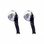 <strong>Серебряные пэстисы с длинными кисточками YTS-55SLV</strong> <br />
Интригующий и притягательный аксессуар для женщин,серебряные пэстисы в форме кружков с мягкими кисточками по центру,расшиты пререливающимися пайетками. Серебряные пэстисы с длинными кисточками YTS-55SLV
Интригующий и притягательный аксессуар для женщин,серебряные пэстисы в форме кружков с мягкими кисточками по центру,расшиты пререливающимися пайетками.