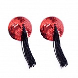 <strong>Красно-черные пэстисы с пайетками YTS-7RED</strong> <br />
Модные пэстисы с длинными кисточками украшены блестящими пайетками,придадут изюминку и актуальность Вашему образу!Комплект крепится на мягкий двухсторонний скотч,который не входит в комплект. Красно-черные пэстисы с пайетками YTS-7RED
Модные пэстисы с длинными кисточками украшены блестящими пайетками,придадут изюминку и актуальность Вашему образу!Комплект крепится на мягкий двухсторонний скотч,который не входит в комплект.